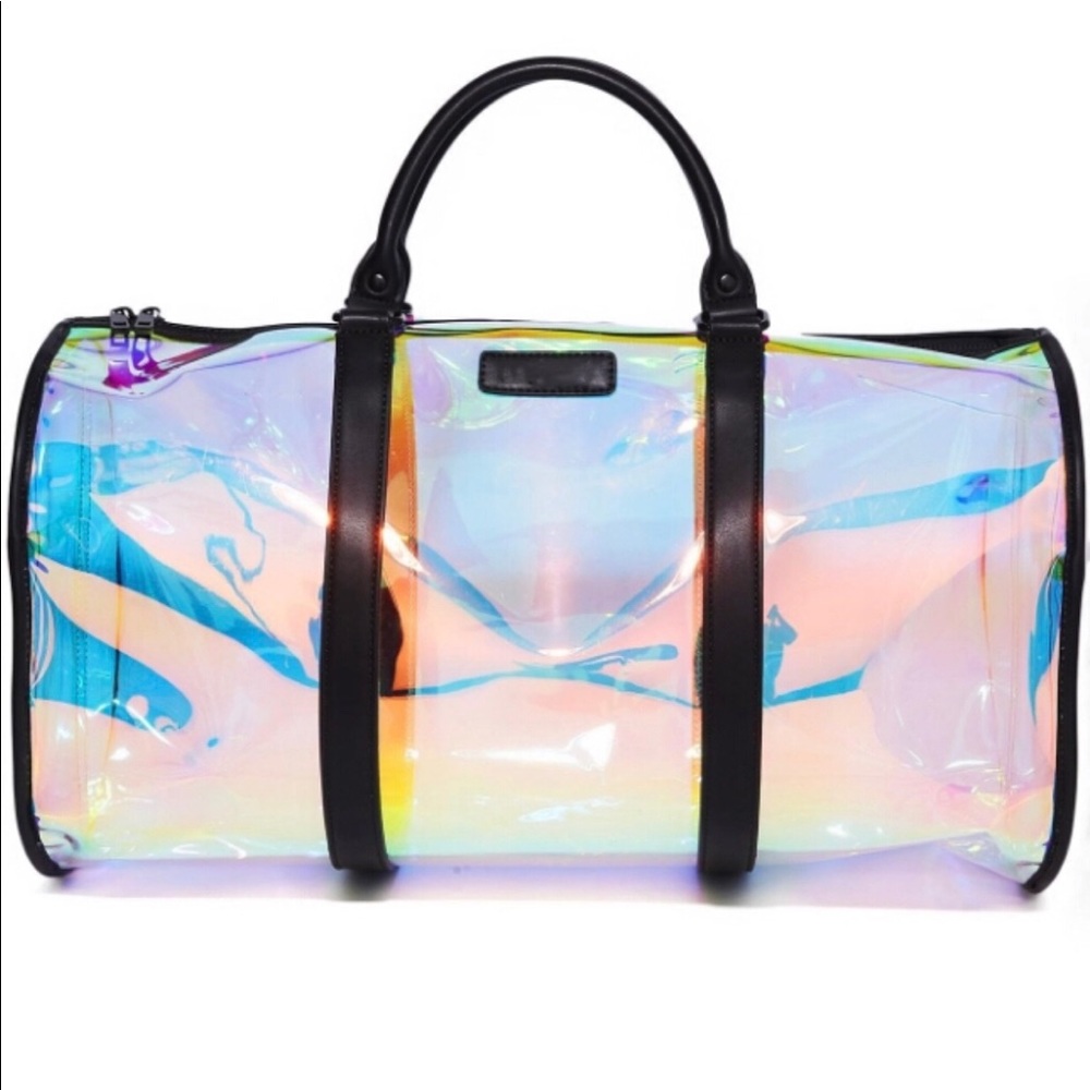Holographic Duffle Bags